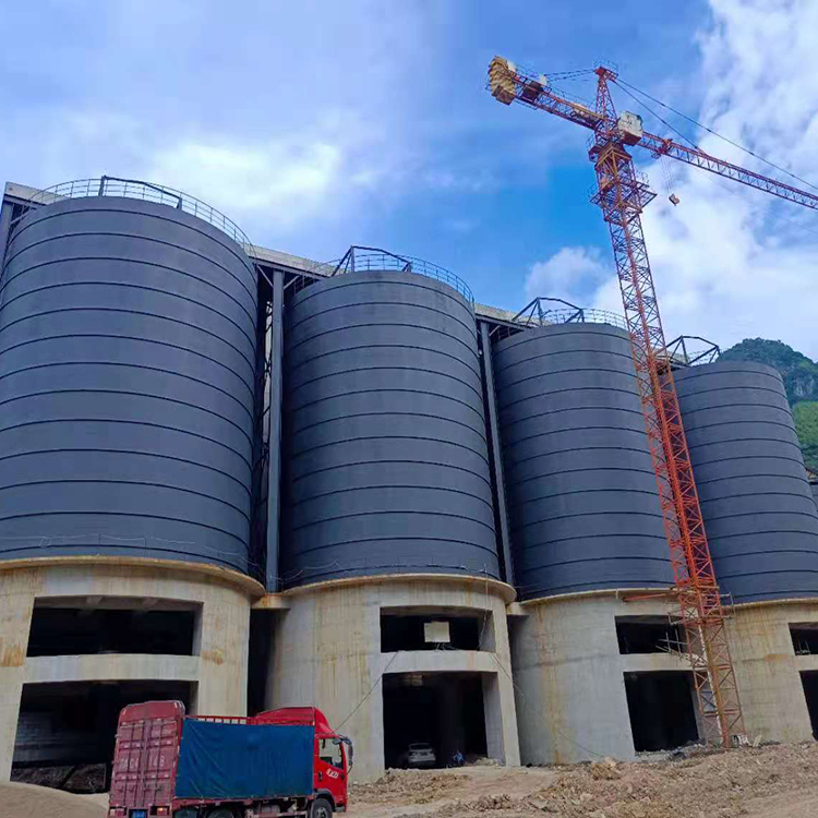 邵阳骨料钢板仓建造施工周期从规划到竣工的每一步